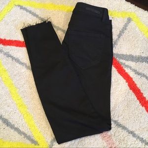 Zara Jeans high rise skinny ankle crop